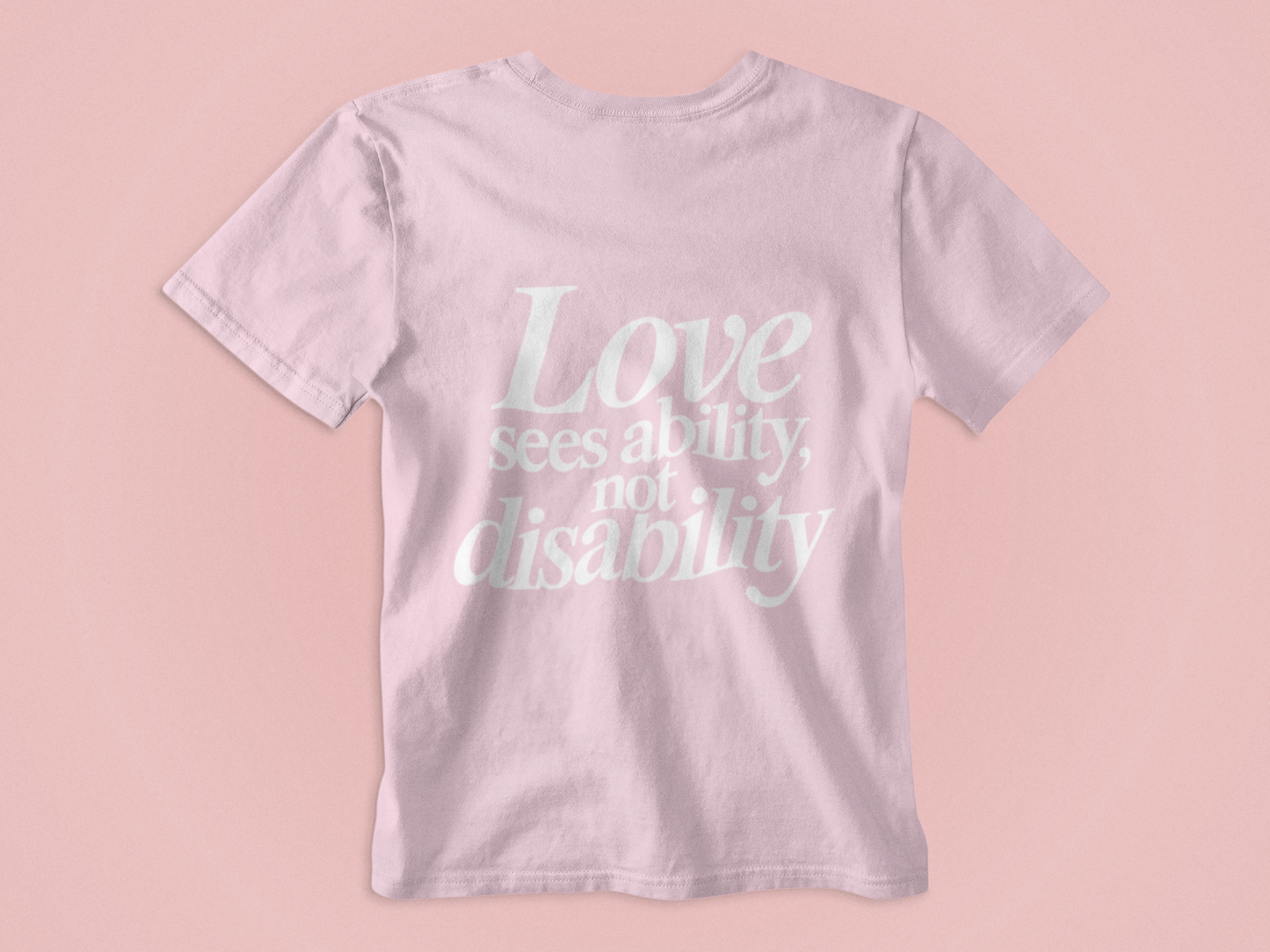 Love sees ability, not disability Youth & Toddler T-Shirt