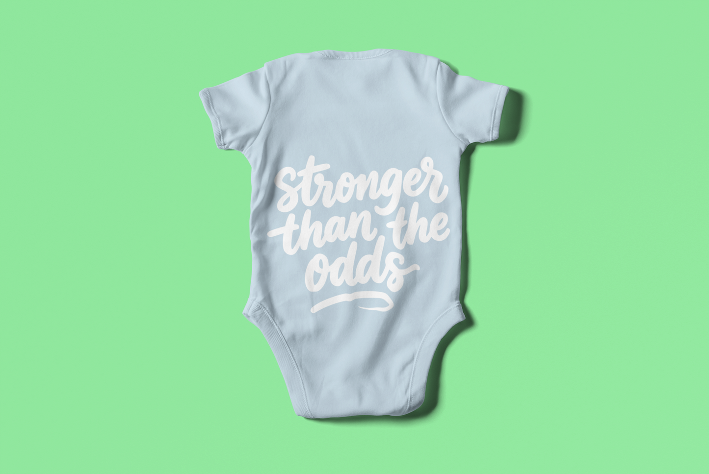 Stronger than the odds Baby Bodysuit