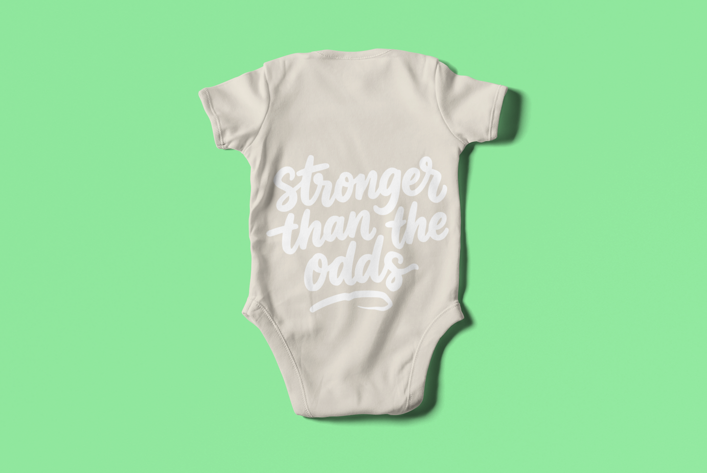 Stronger than the odds Baby Bodysuit