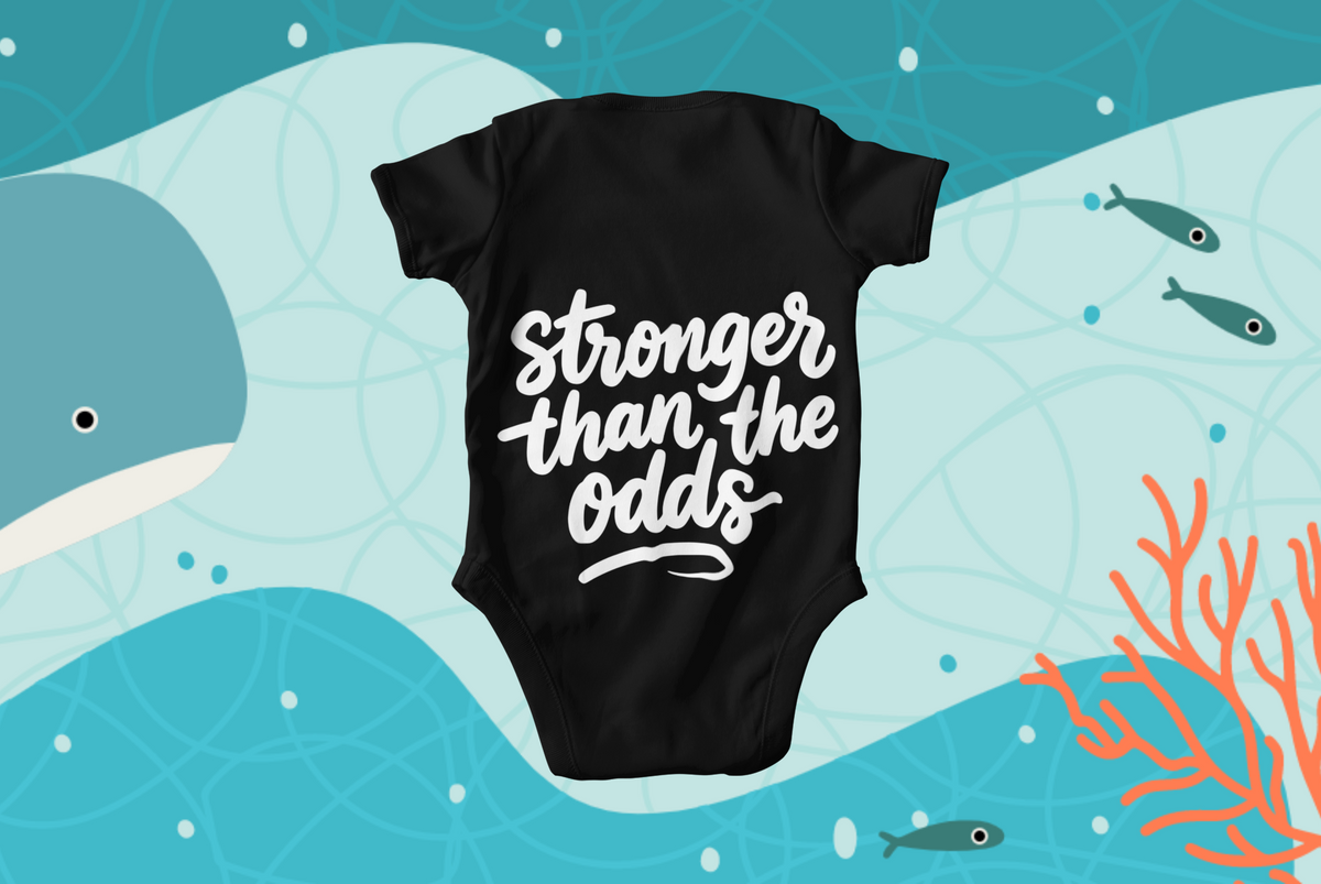 Stronger than the odds, Baby Bodysuit