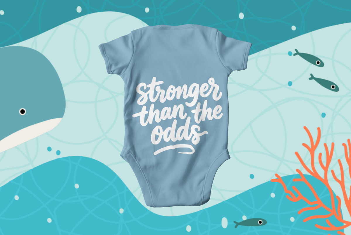 Stronger than the odds, Baby Bodysuit
