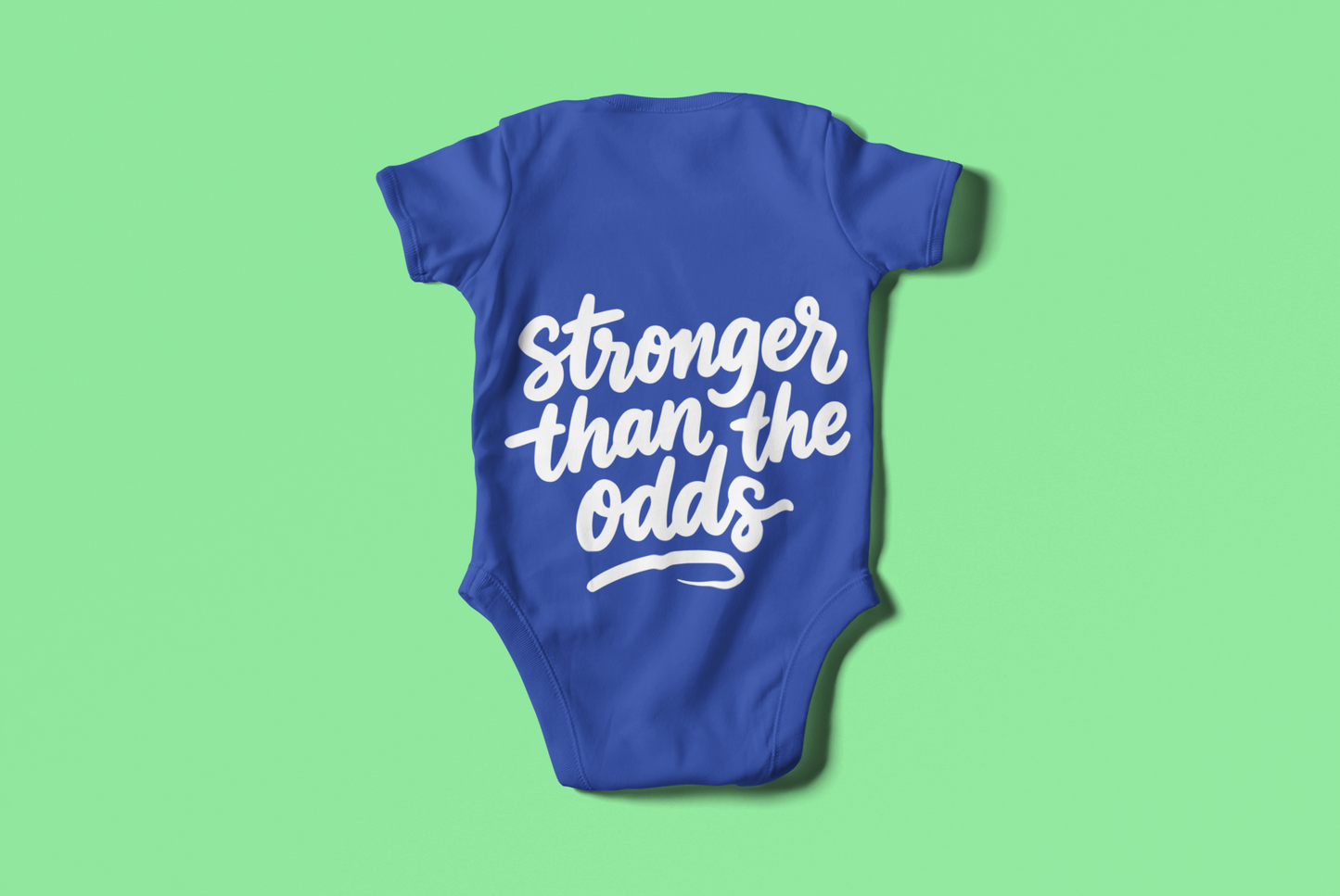 Stronger than the odds Baby Bodysuit