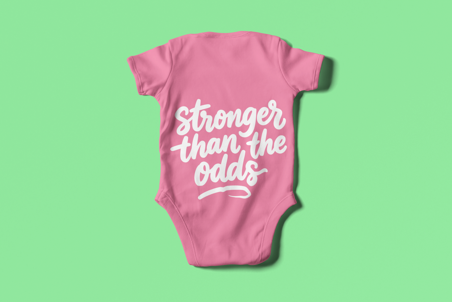 Stronger than the odds Baby Bodysuit