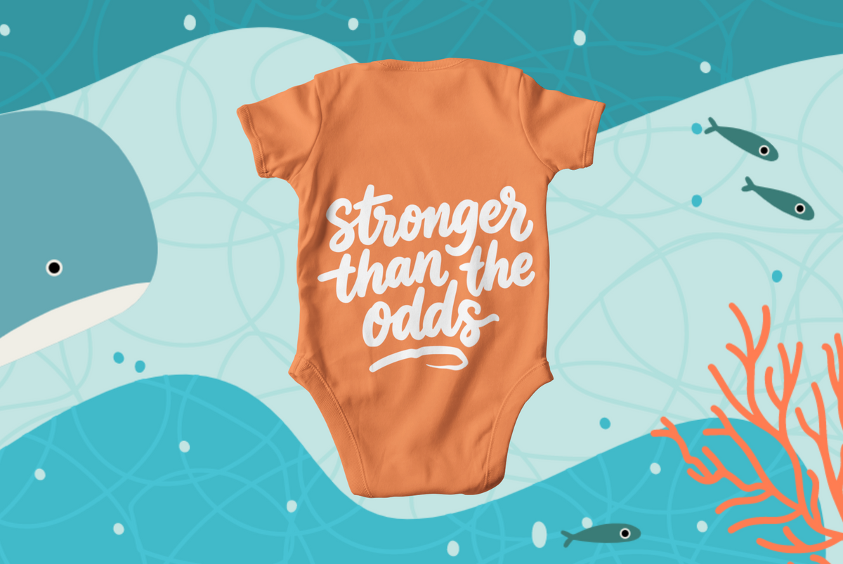 Stronger than the odds, Baby Bodysuit