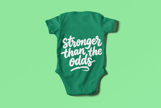 Stronger than the odds Baby Bodysuit