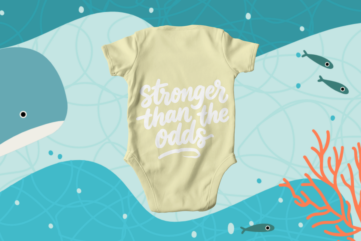 Stronger than the odds, Baby Bodysuit