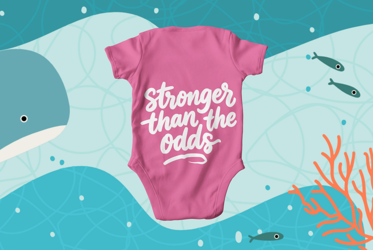 Stronger than the odds, Baby Bodysuit