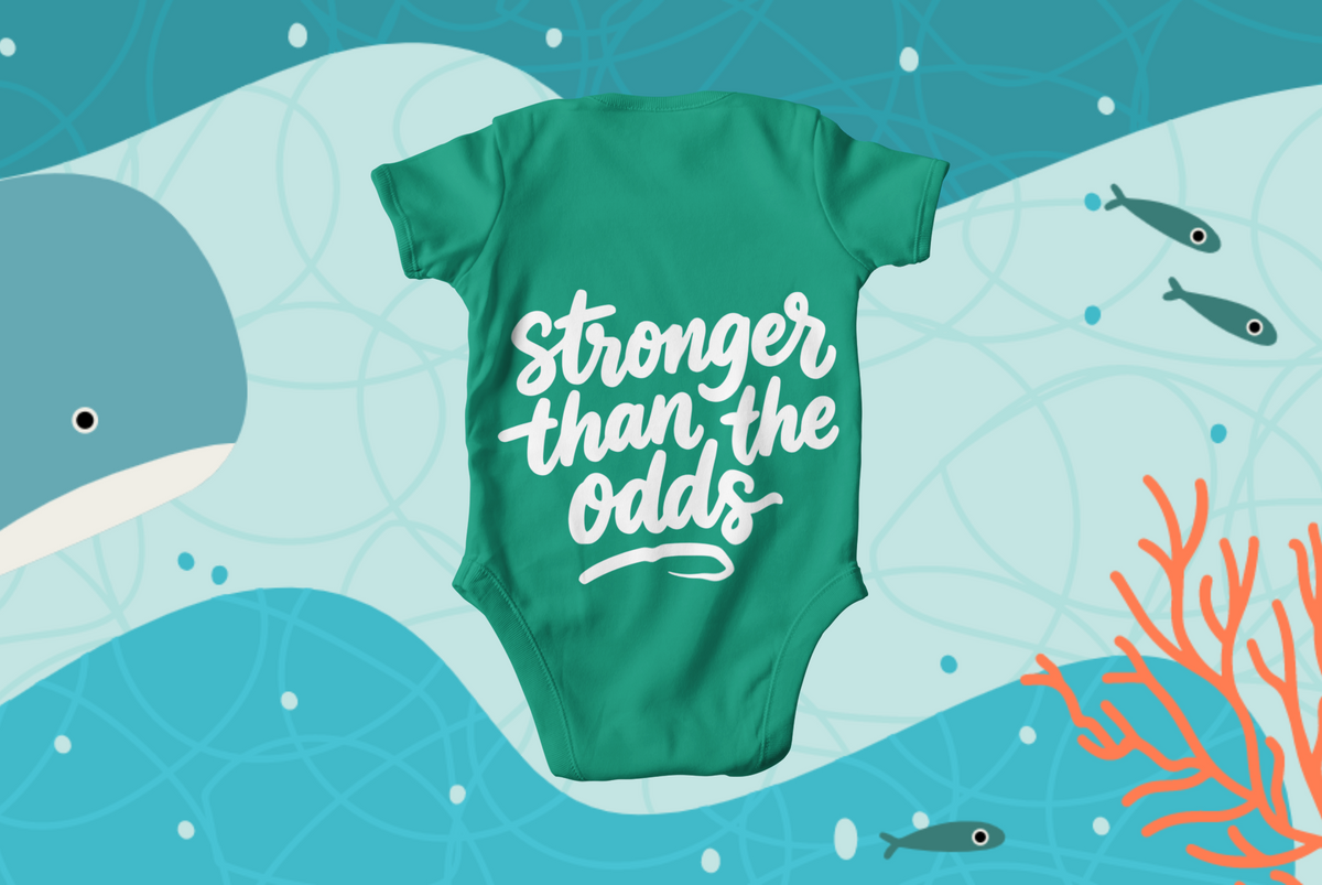 Stronger than the odds, Baby Bodysuit