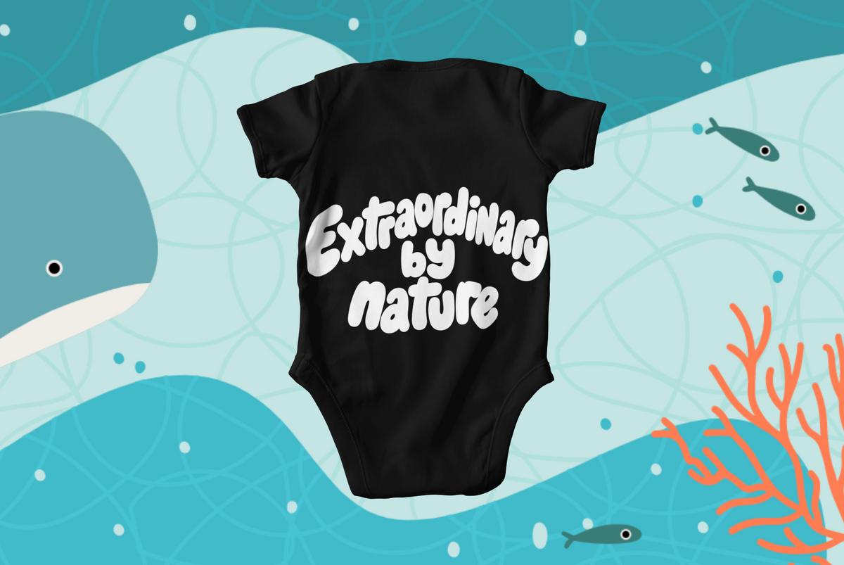 Extraordinary by nature, Baby Bodysuit