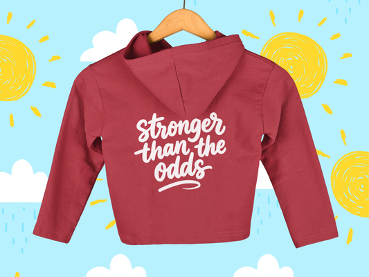 Stronger than the odds, Youth Hoodie