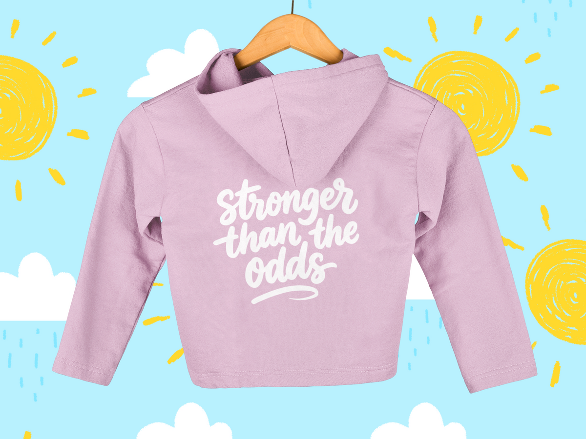 Stronger than the odds, Youth Hoodie
