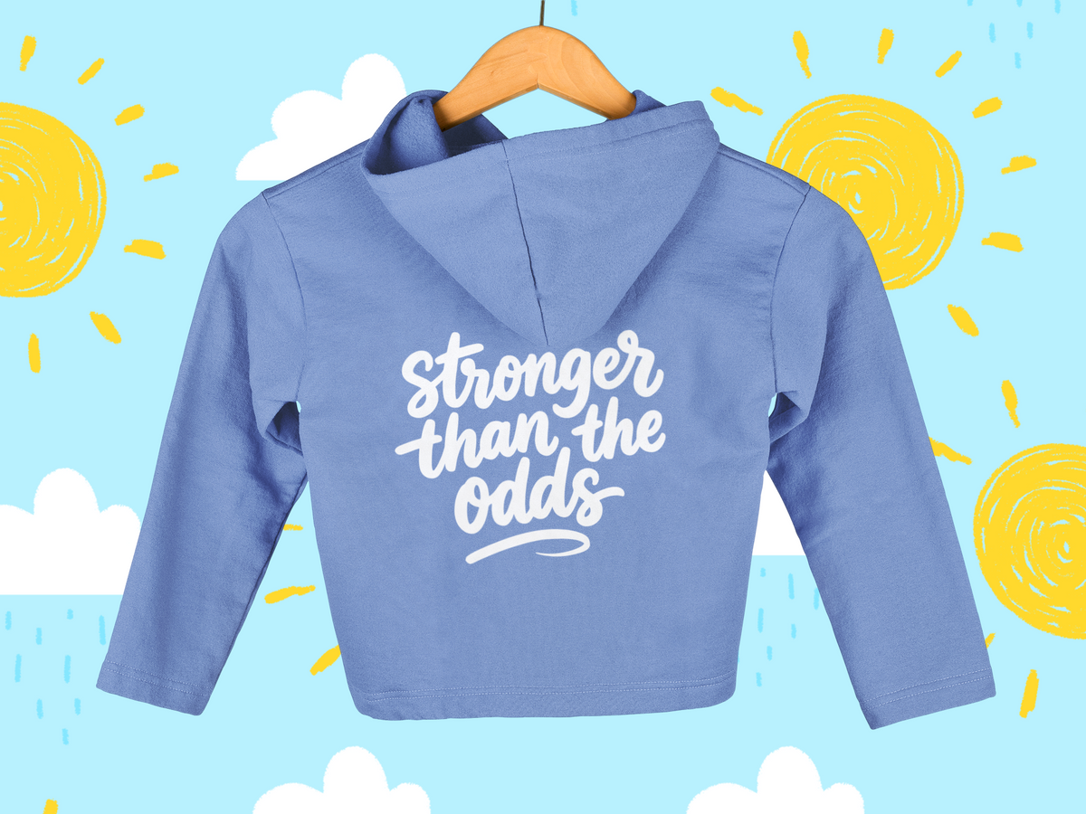 Stronger than the odds, Youth Hoodie