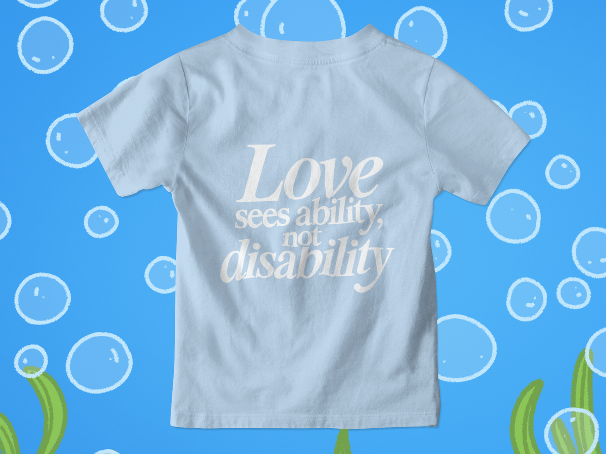 Love sees ability, not disability Infant T-Shirt
